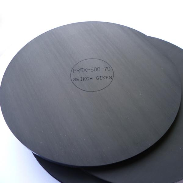 O polonês de borracha de lustro das ferramentas da fibra ótica original de 127mm acolchoa 5mm