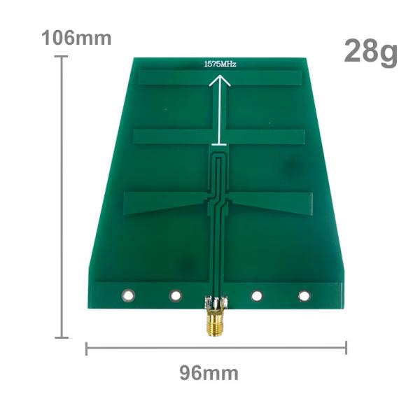 Lightweight Security Antenna/11dBi High Gain Antenna/1560-1620MHz Frequency Range/1.5G Directional Antenna/UAV Defense Antenna