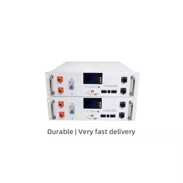 Factory Direct 51.2V 100Ah Rack Mount LiFePO4 Battery 5.12KWh 3U Cabinet Storage Battery Compatible With Most Inverters OEM ODM Available