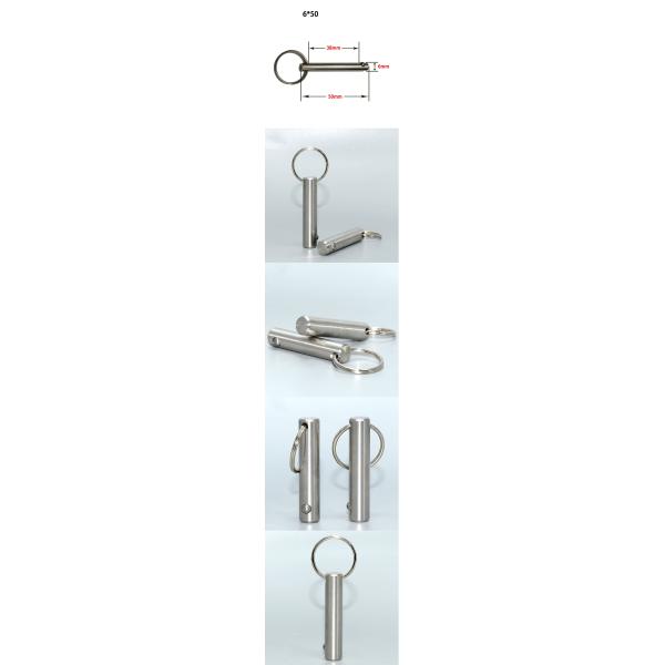 Din 1481 Quick Release 3 / 8 X 1 / 2 Stainless Steel Ball Lock Pins