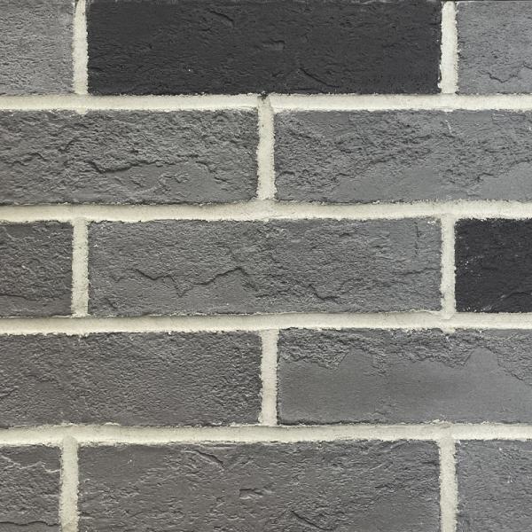 a separação flexível fina exterior do azulejo de 3D Matt 4mm imita a resistência do envelhecimento do tijolo