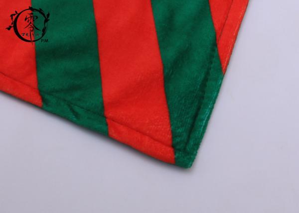 Multiple Color Christmas Celeration Blanket , Eco-Friendly Winter Easy Care Blanket