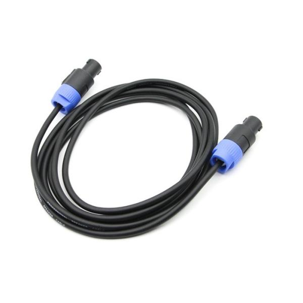 1.25 SQ câble haut-parleur 16 Gauge Speakon câble mâle à mâle fils audio pour amplificateur
