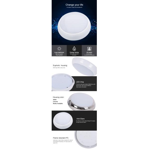 Потолок IP54 SMD2835 2700K привел круг света панели 2800lm