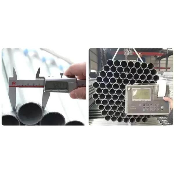 API 5L ASTM A53 Sch40 Schedule 80 Welded ERW Steel Pipe Carbon Steel