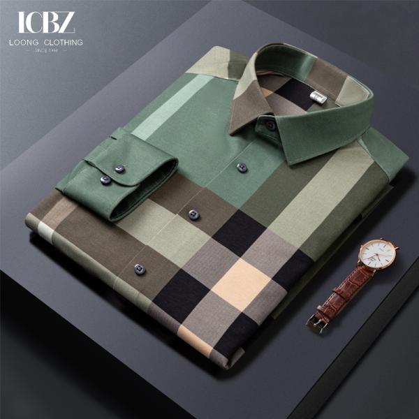 100% Cotton Men's Non Iron Dress Shirt with Full Sleeves and Luxury Material