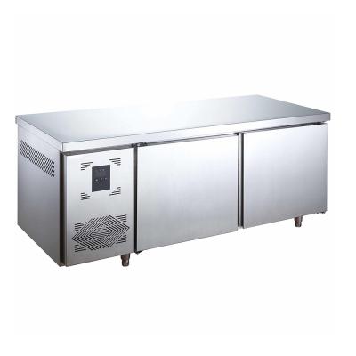 Automatic Defrost Chiller Stainless Steel Refrigerator Table for Pizza and Pastries at Hotel/Restaurant
