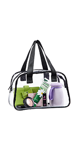 Clear Sling Bag, Stadium Approved Clear Bag, Transparent Chest Daypack for Hiking, Stadium or Concerts