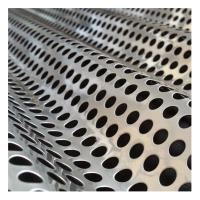 Fil décoratif galvanisé plongé chaud Mesh For Speaker Perforated en métal