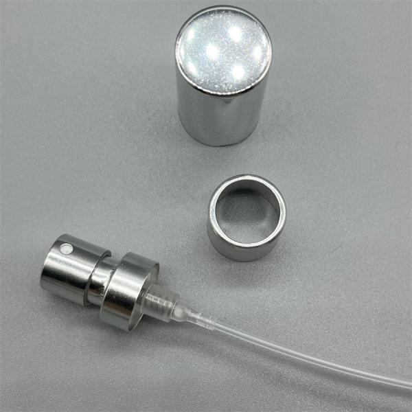 Premium Silver Perfume Pump Sprayer Chic Dispenser For Scents