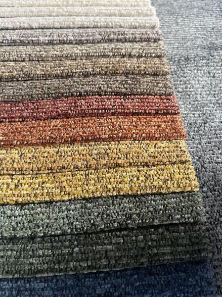 Home Heavyweight Chenille Upholstery Fabric Waterproof For Sofa