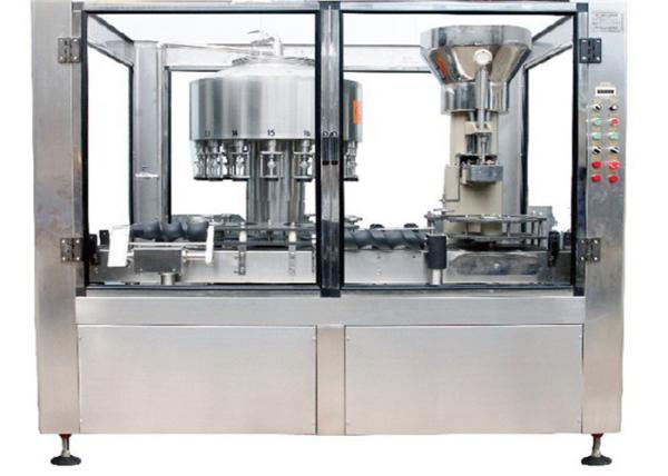 2000 BPH Beverage Filling Machine PVC Bottle Fresh Fruit Juice Production Line