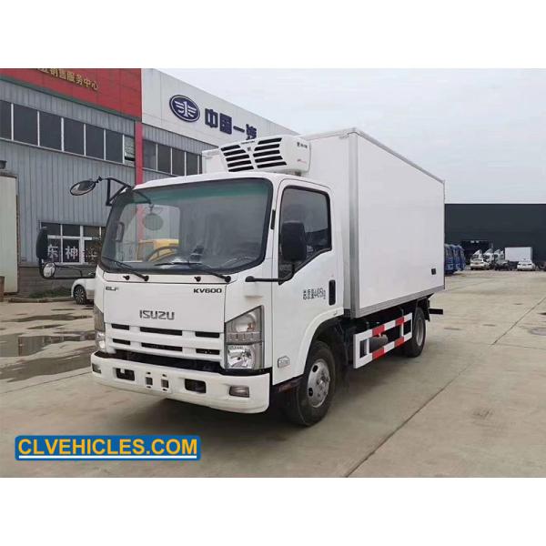 KV600 ISUZU Reefer Truck 4200mm Refrigerator Box Truck With Climate Control
