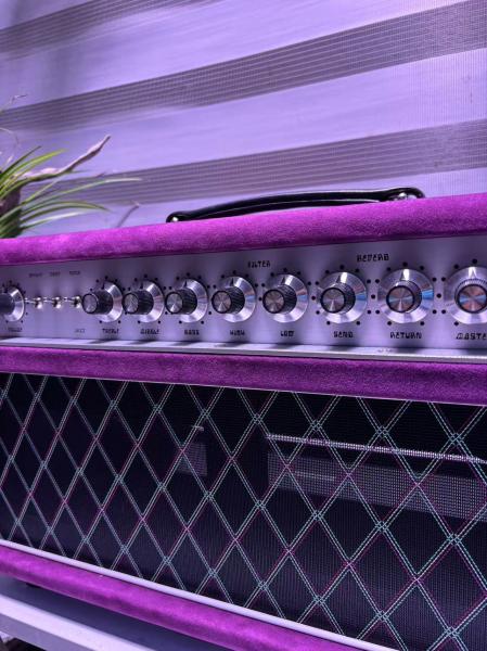 Custom Dumble CLONE Steel String Singer Head 20W 50W 100W with Suede Color, Grand Amplifier SSS Model