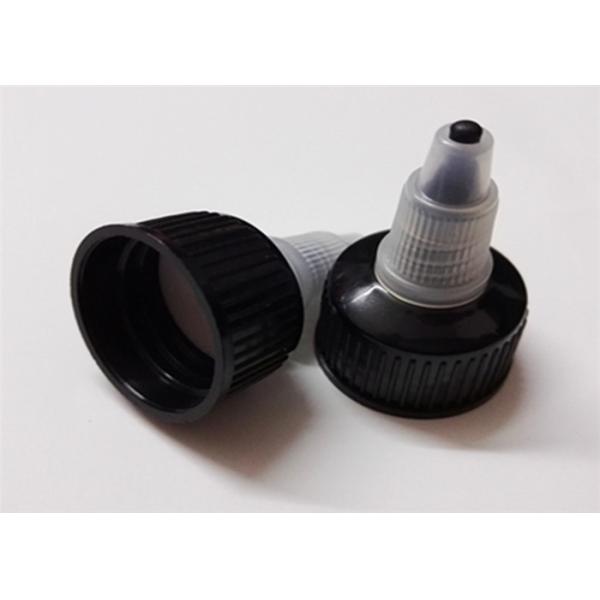 Threaded Twist Off Plastic Screw Caps High Sealed For Hair Care Products