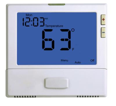 Mure os termostatos programáveis 24V da ATAC da montagem 5 - 1 - 1 a pilhas