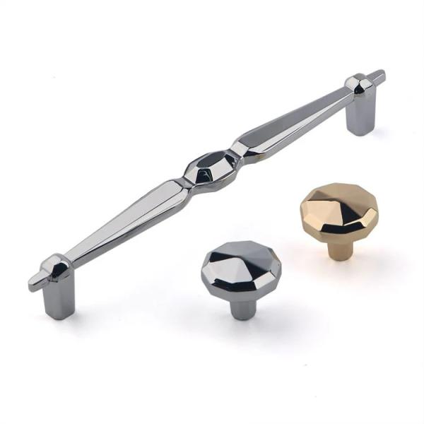 Stainless Steel Cabinet Trim Hardware With Stamped Kitchen Cabinet Handles And Knobs