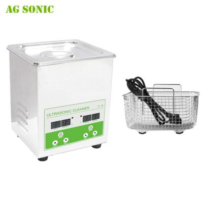 60W 40kHz Laboratory Ultrasonic Cleaner 2L , Ultrasonic Extraction Equipment