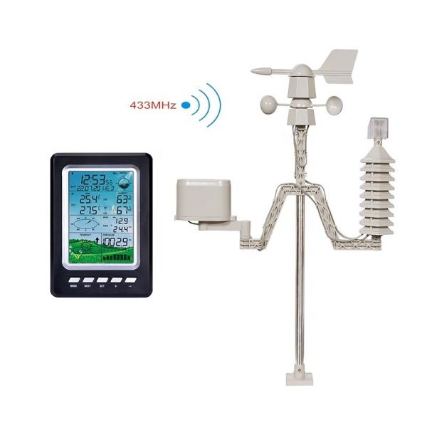 WS2030C デジタルWi-Fi 天気ステーション シルバー&ブラック