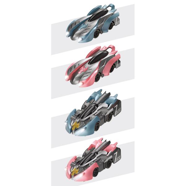 Adsorption Remote Control Toy Car Rechargeable Climbing Stunt Car 50M Remote Distance