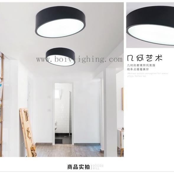 Indoor Bedroom Lamp Ceiling Lamps  Simple Round  Aluminum +Iron BV2145-S