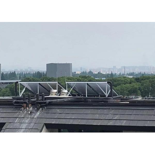 250L 316 Stainless Steel Flat Plate Solar Water Heater Blue Coating Flat Collector flat solar water heater
