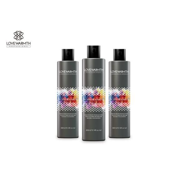 Le rayonnement de couleur ne reconstitue aucun jaune jaune de shampooing/retrait effronté de tons