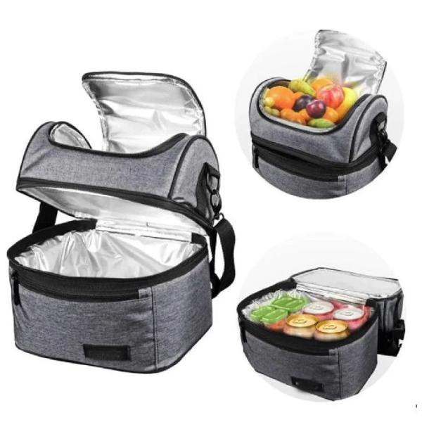 Полиэстер изоляционный обеденный мешок большой прохладитель тортик водонепроницаемый