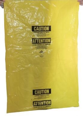 PE asbestos waste bags, Disposal Plastic Bag for Construction Waste, rubbish bag for asbestos fibers, bagplastics, bagea