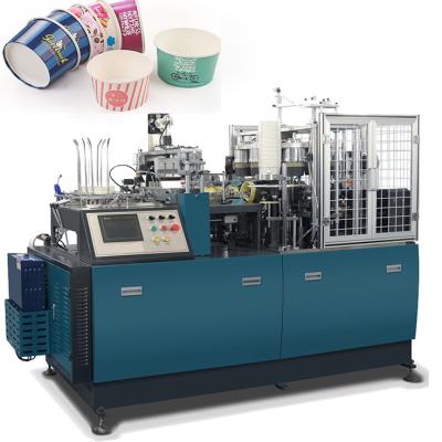 Equipamento 2350*1250*1900mm da bacia de papel da salada da sopa do gelado do controle do PLC