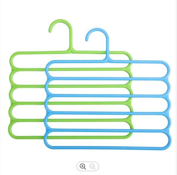 PPT Thick Plastic Hangers 5 Layers Multi Layer Clothes Hanger
