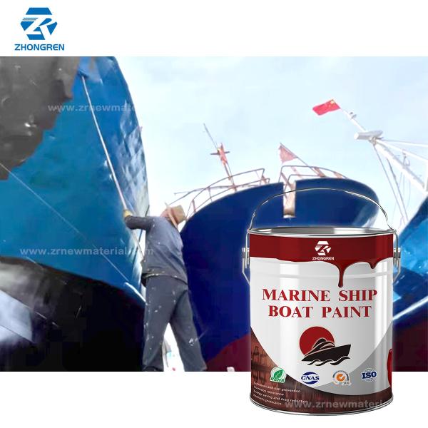 Fade Resistant Marine Antifouling Paint Eviromental Friendly Water Retardant