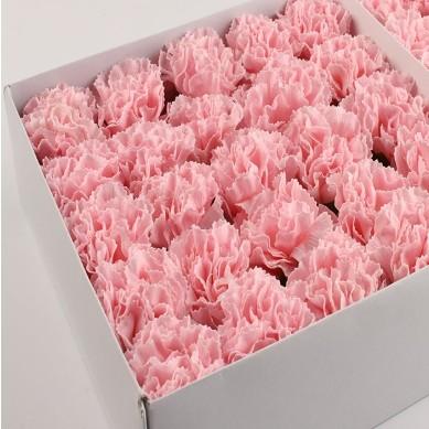 Imitation Flower Carnation Realistic Soap Flower Head Mother's Day Gift Carnation Soap Flower Bouquet