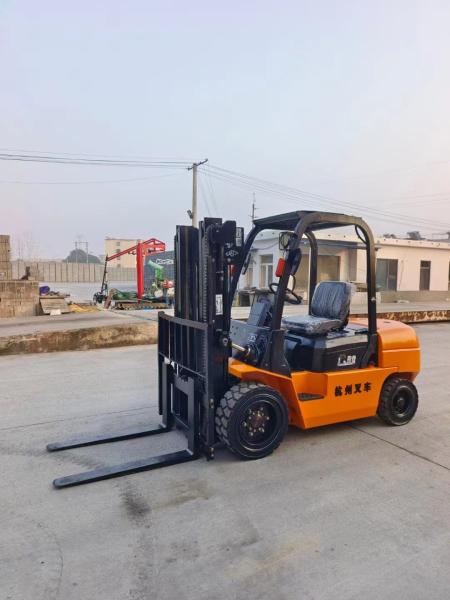 3M Hangcha 3 Tons Second Hand Diesel Forklifts With Sideshift Included