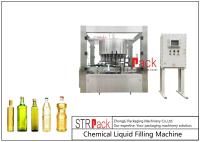 Máquina tampando de enchimento giratória automática 8000bph 100ml de Monoblock do óleo comestível - 1000ml