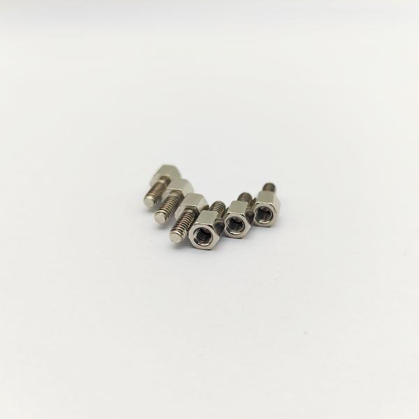 316 Stainless Steel #4-40 Hex Standoff Screw 12mm Electropolished