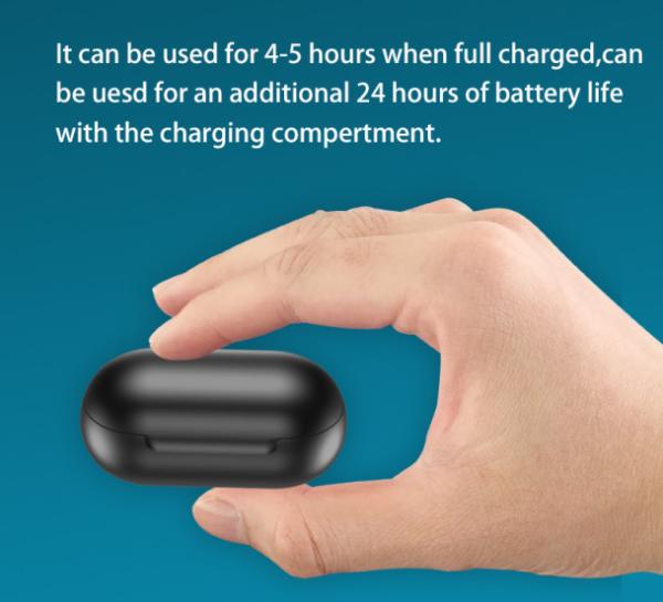 R185 50mAh Wireless Bluetooth Earphone , Stereo 5.0 True Wireless Earbuds