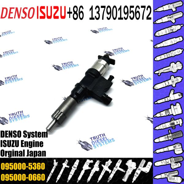 095000 5360 095000 5360 Kit de reparación de inyectores eléctricos de tren común Boquilla 4HK1 6HK1 Boquillas de inyector de combustible diesel 095000-536