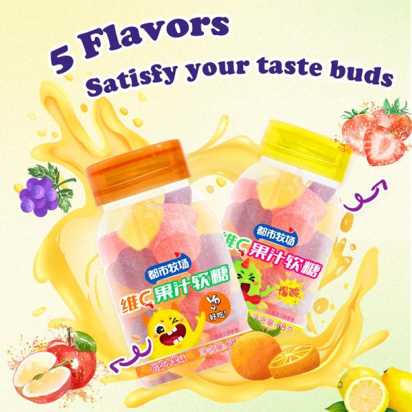 0 Fat Vitamin C Gummy Candy