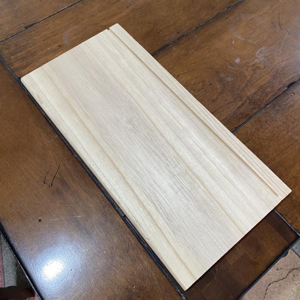 Tablero de cajones de paulownia contemporáneo Tablero lateral de madera para muebles