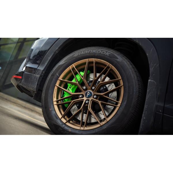 Front Big Brake Kit 6 Piston Caliper With 378x32mm Rotor BBK Auto Brake System For Toyota Highlander 19 Inch Car Rim