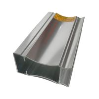 La haute précision a usiné l'extrusion en aluminium polie du profil 6063 en aluminium pour glisser l'immeuble de bureaux de douche