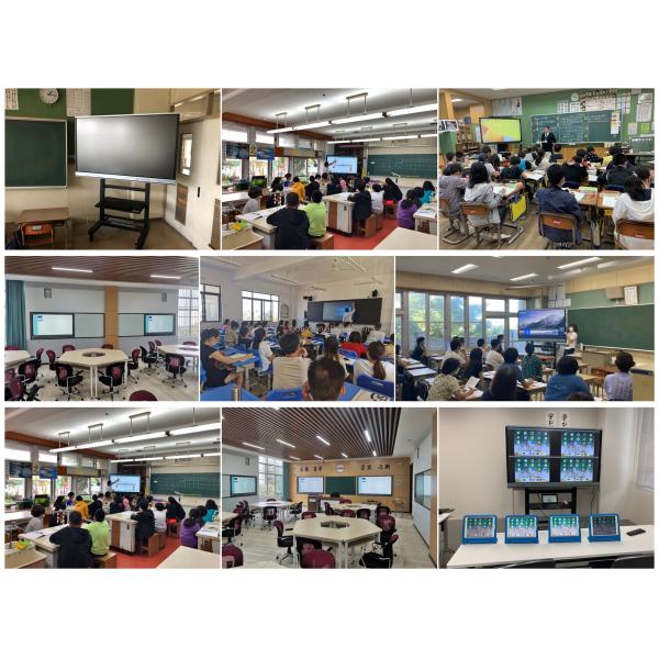 65 Inch Interactive Panel for Presentation Performance With Wifi Bluetooth Whiteboard Software Inbuilt For Classroom Meeting Room White/Black Cabinet Color