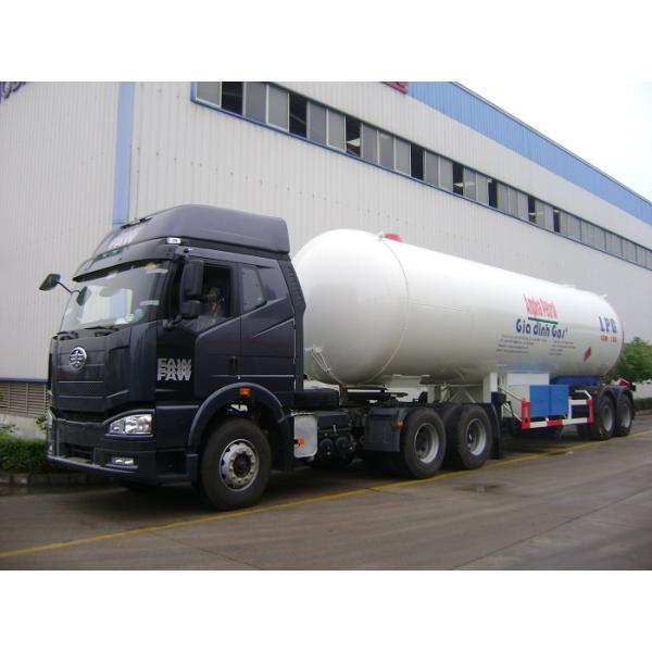 40000 Liters LPG Tanker Truck 20MT Propane Transport Trailer Propane Delivery