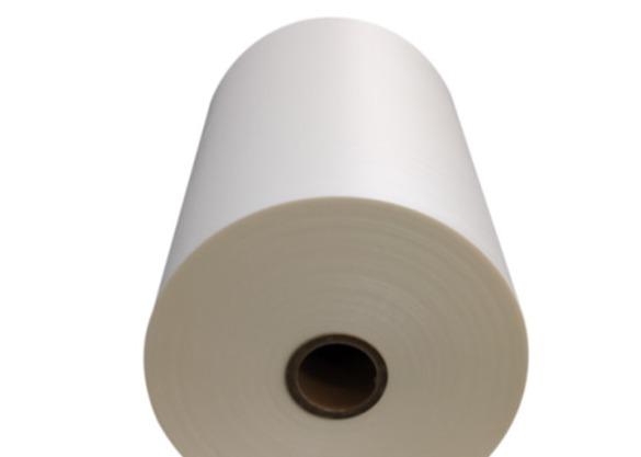 High abrasion-resistant satin BOPP paper laminated plastic film roll 1920mm 27 microns.