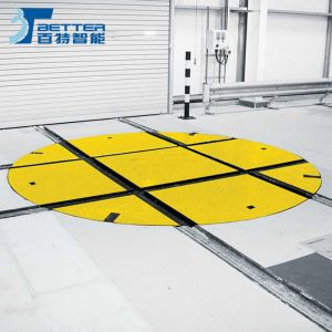 Insulated Rail Rotary Transfer Cart with 360° Intelligent Rotation for Heavy Load Transportation in Steel Industry