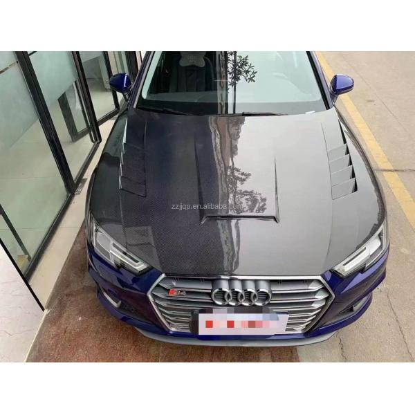 Lightweight 3K Twill Weave Carbon Fiber Cover for Audi A4 B9 RS4 S4 Modification