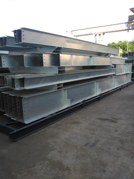Multi - Floor Building Steel Frame For A Shopping Mall Fabrication With Hot-dip Galvanized Structure Steel