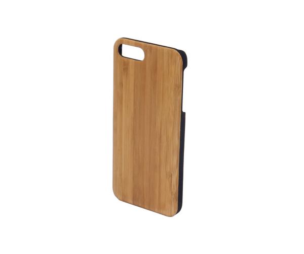 Bamboo Combo PC Hard Wood iPhone Case , iPhone 8 Plus Wooden Phone Cover