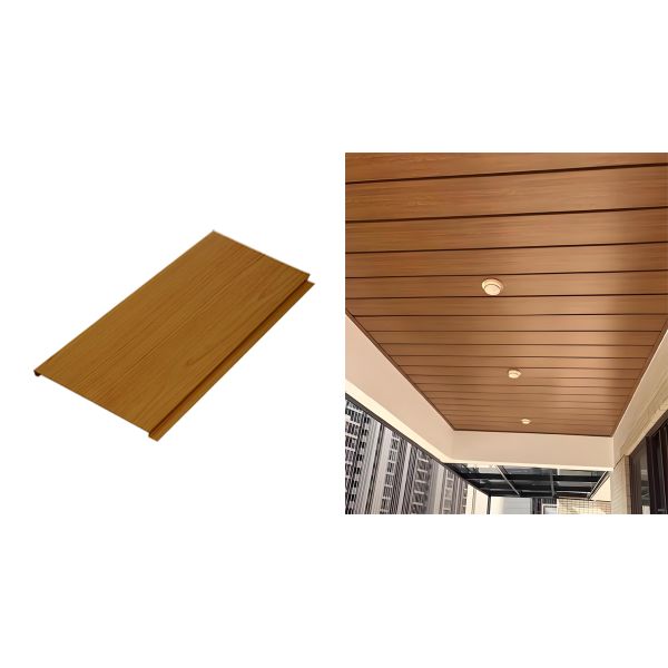 Inner Ridged Square Aluminium Strip Ceiling Easy Install Optional Acoustic Perforations Sound Absorption Ideal for Office and Retail Environments